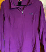 The North Face Women's TKA 100 Glacier Quarter-Zip Fleece medium - Image 1