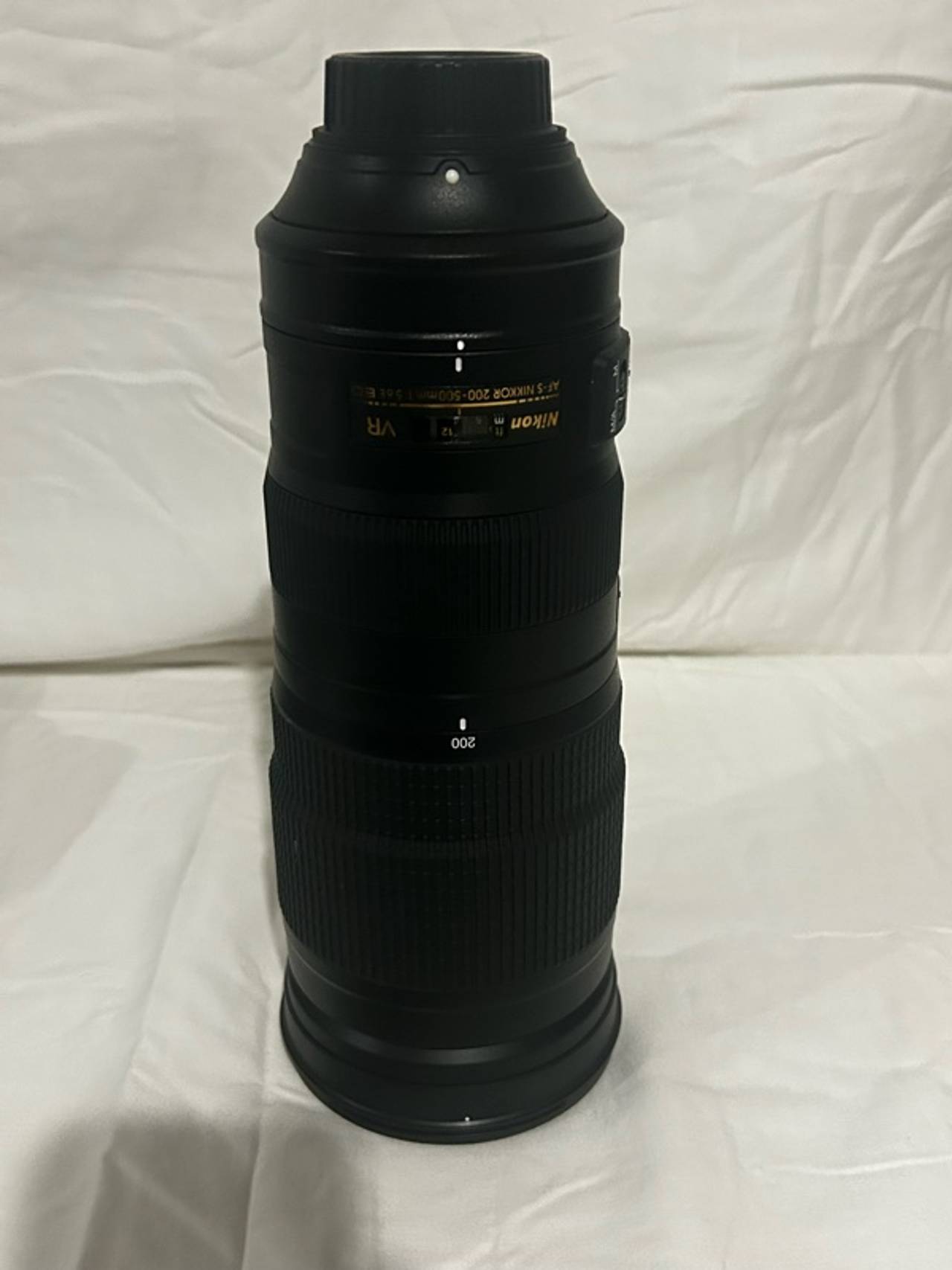 Nikon AF-S Nikkor 200-500mm f/5.6E ED VR Lens Black