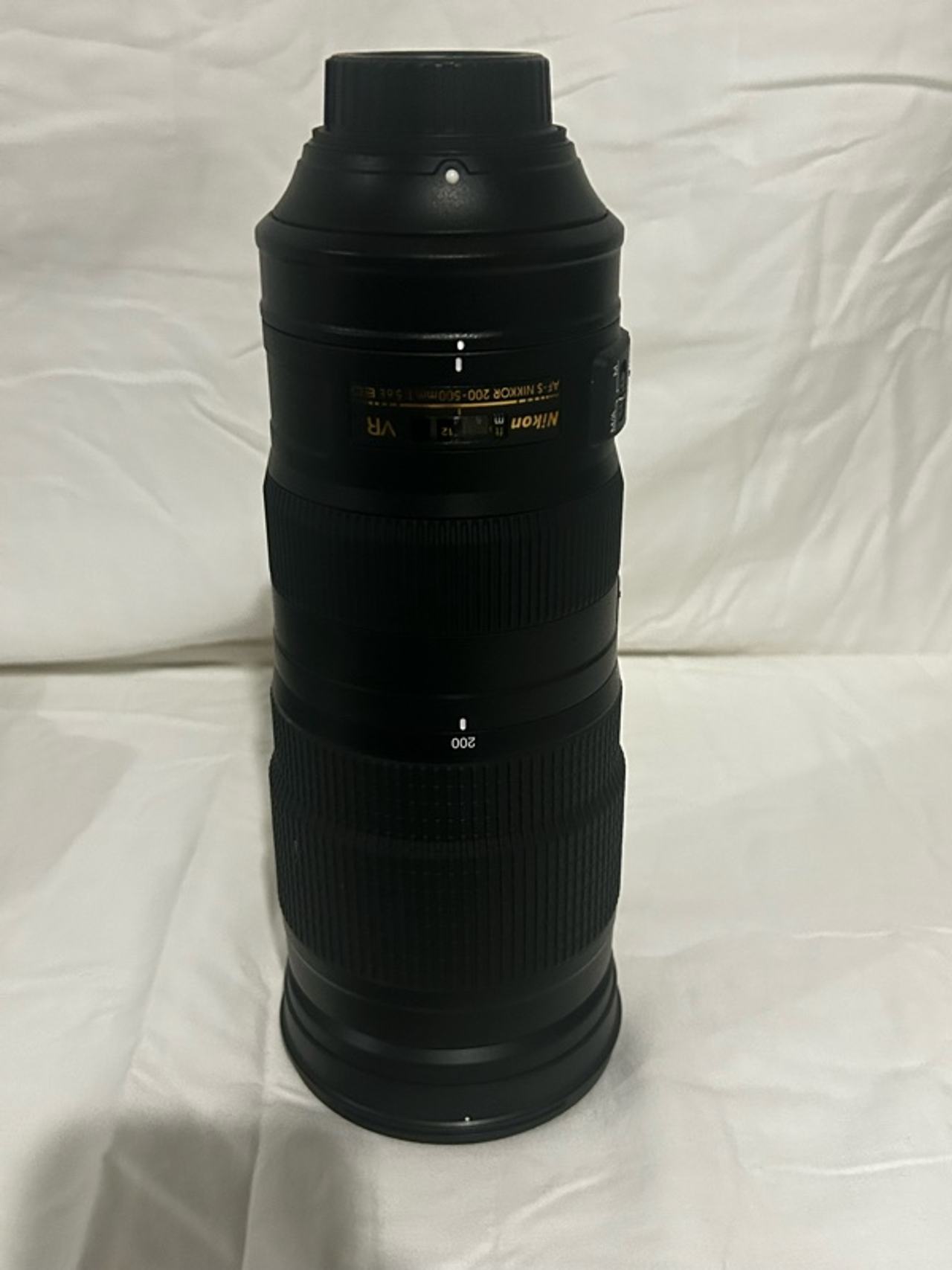 Nikon AF-S Nikkor 200-500mm f/5.6E ED VR Lens Black