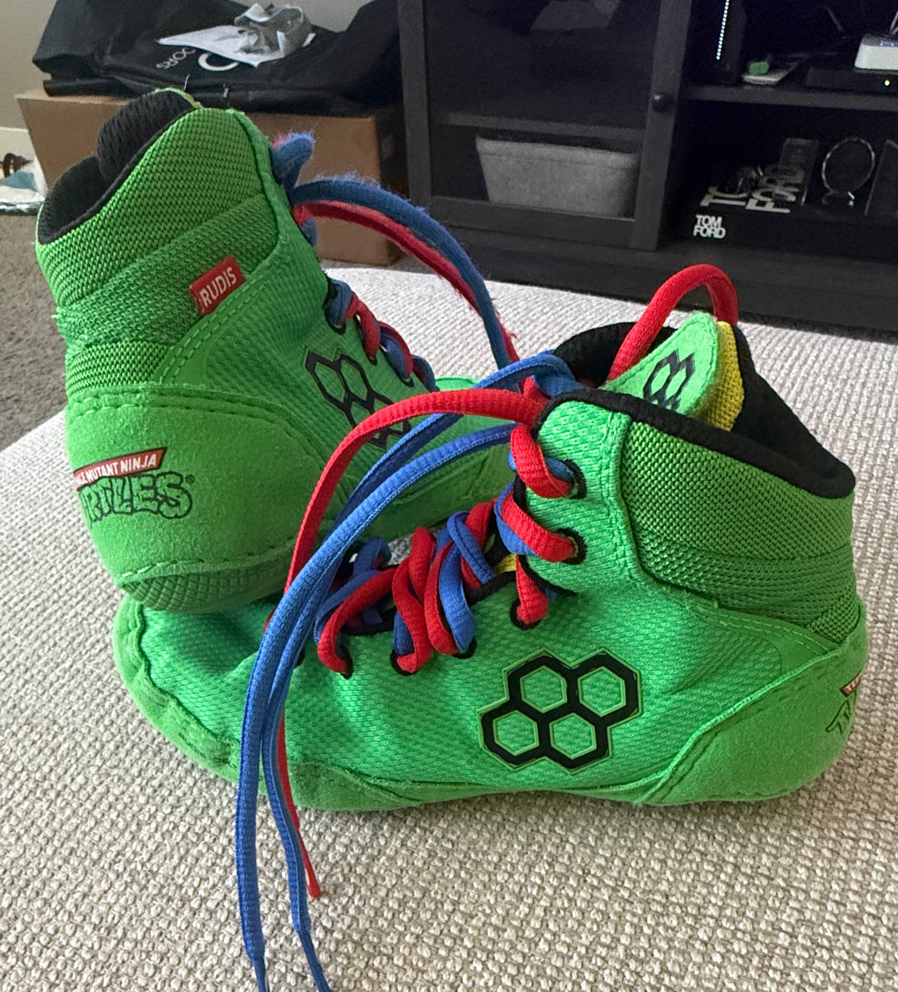 Rudis x TMNT Wrestling Shoes