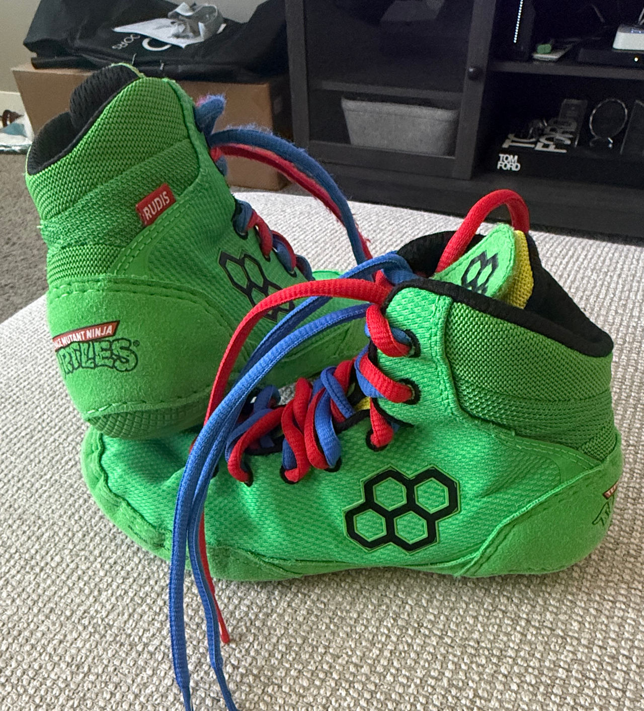 Rudis x TMNT Wrestling Shoes