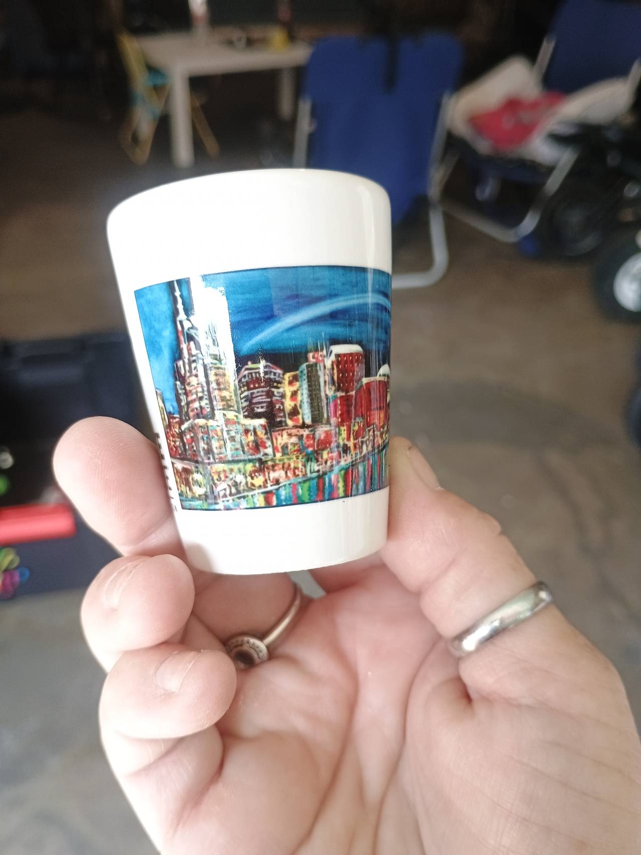 Interactive Intelligence 2016 QATC Conference Shot Glass