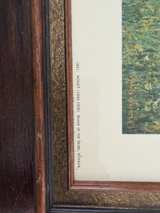 Claude Monet Banks of the Seine Framed Print 11.5X15.5 - Image 3