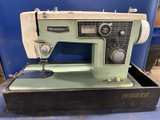 Dressmaker 205 Portable Sewing Machine Avocado Green - Image 1
