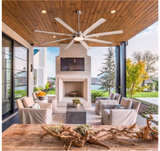 Home Decorators Collection Kensgrove 72 in. LED Indoor/Outdoor Brushed Nickel Ceiling Fan - Image 3
