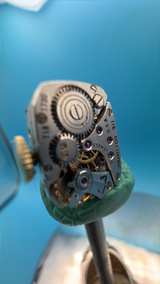 Vintage Hamilton Watch Movement with Dial and hands - Image 4