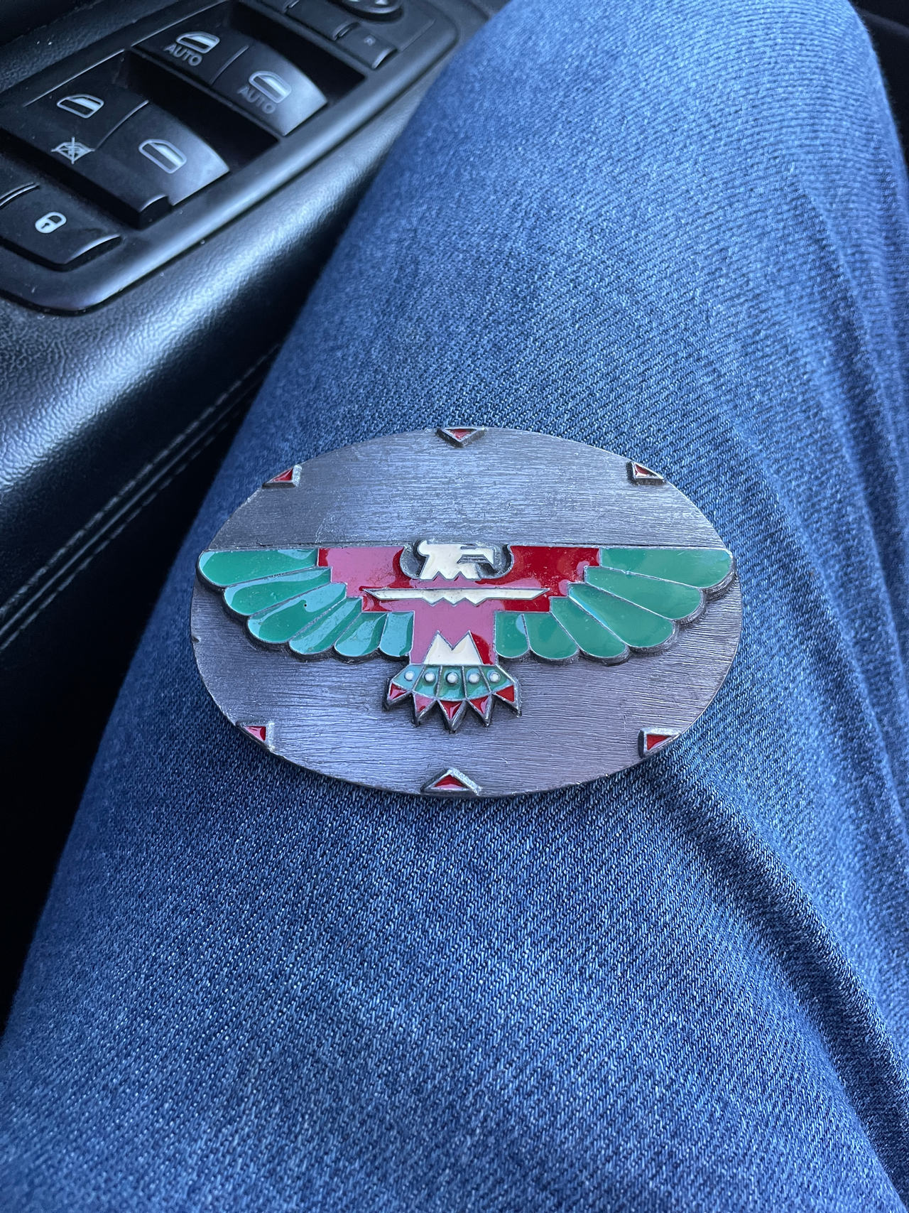 Mexican Eagle Belt Buckle