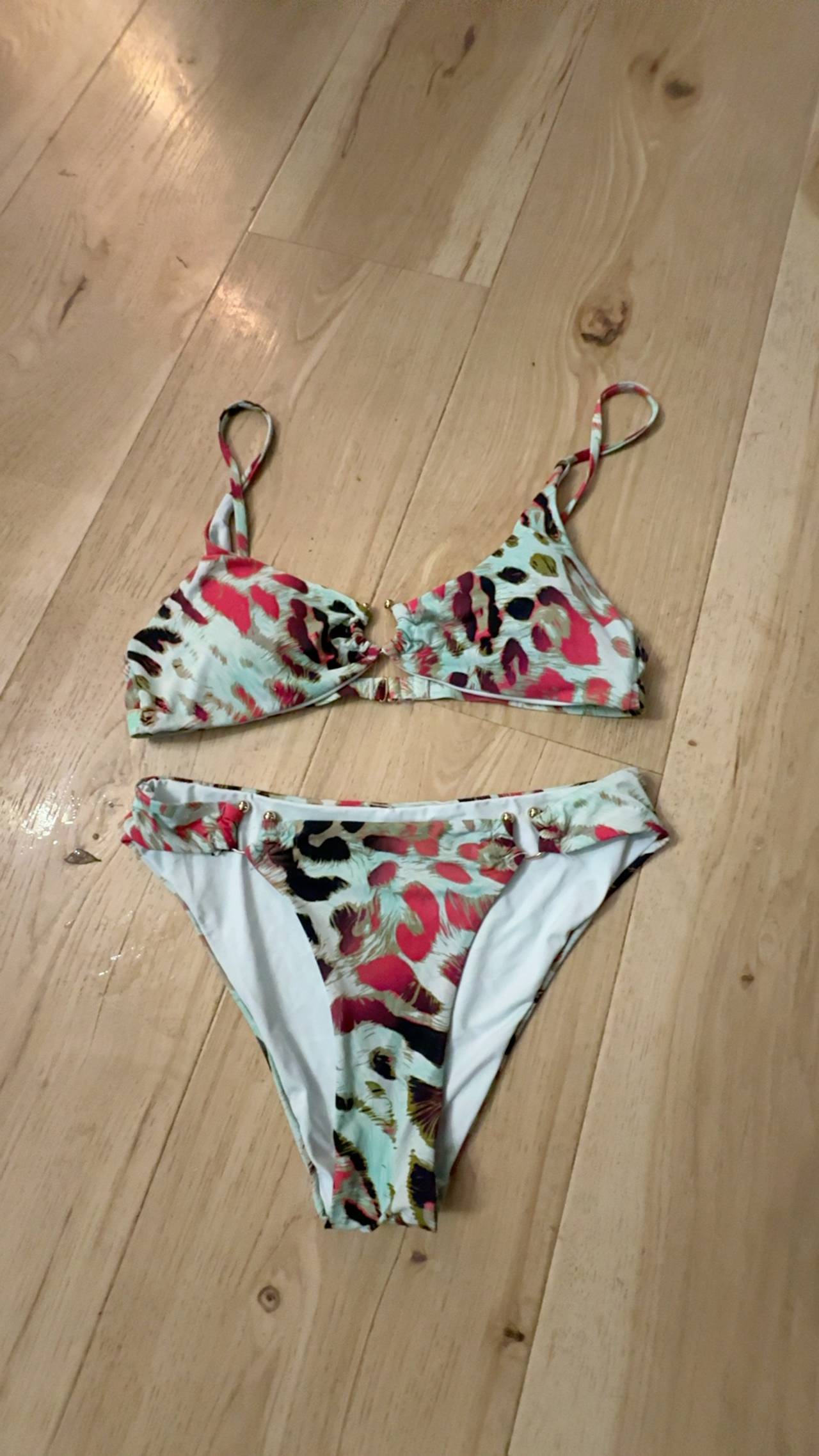 Leopard Print Cheeky Bikini