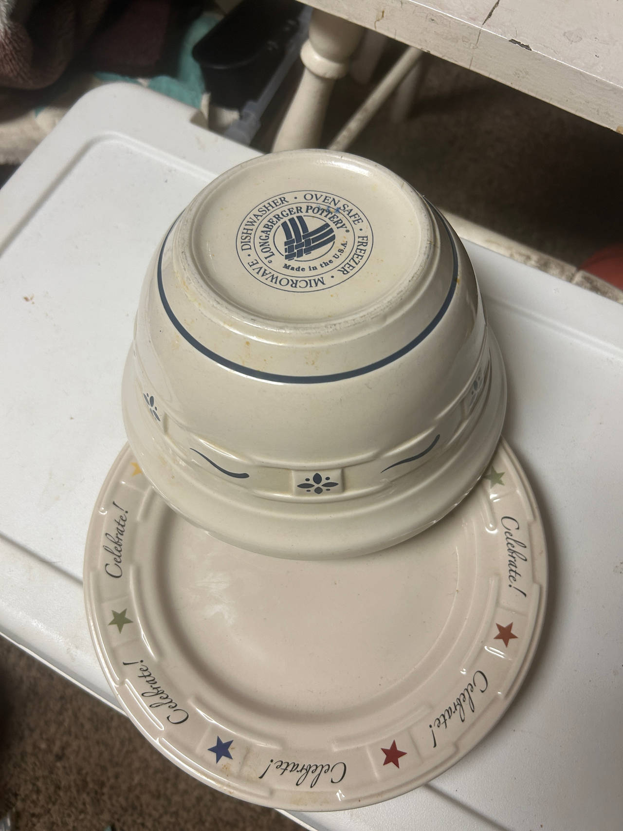 Longaberger Pottery Bowl
