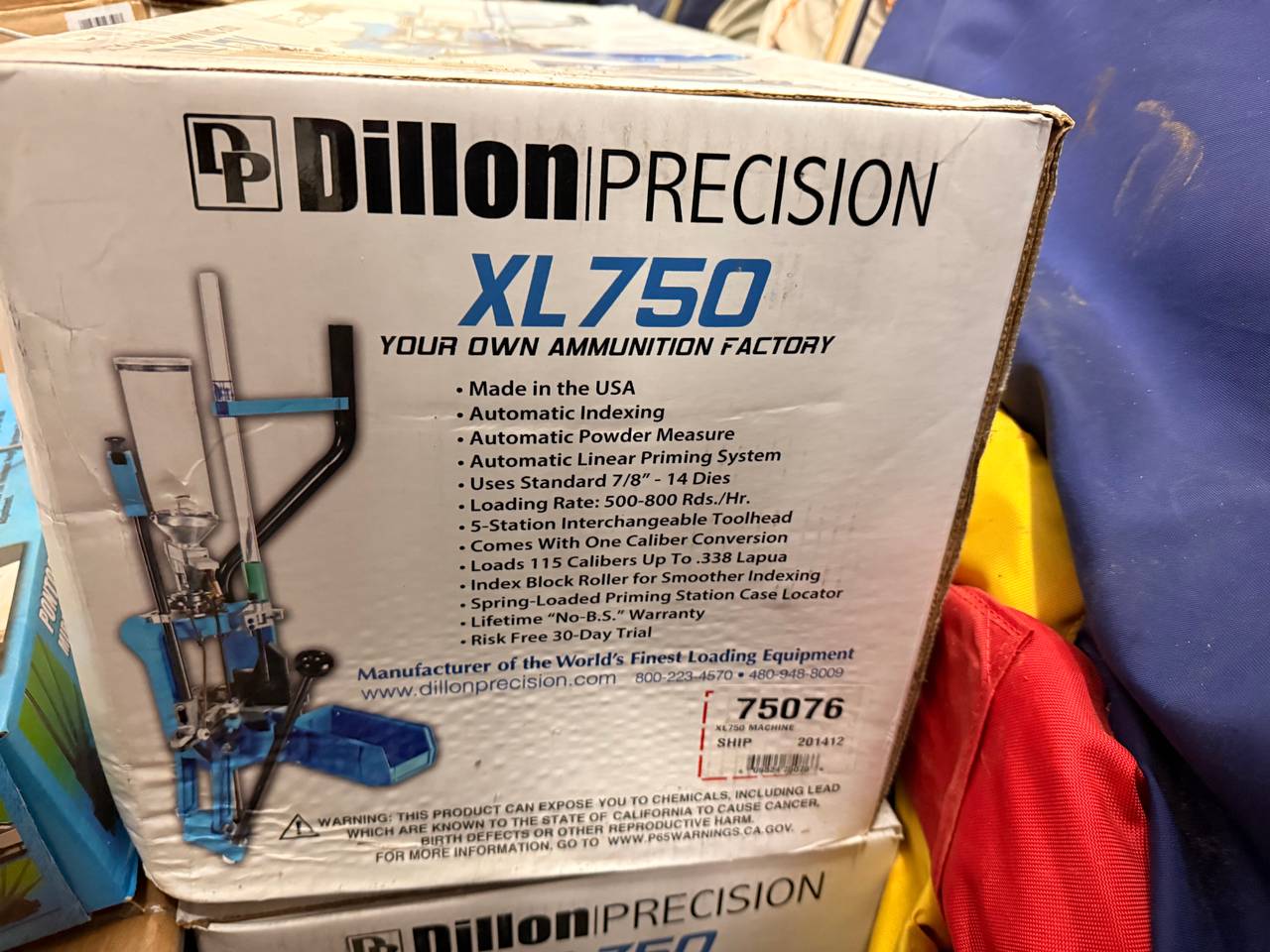 Dillon Precision XL750 Reloader