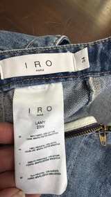 IRO Paris Vintage Style Denim Maxi Skirt size Eur 34 23W - Image 7