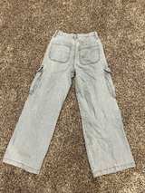 Denim Cargo Pants - Image 3