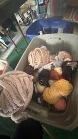 Large Assorted Yarn Lot - Acrylic, Cotton, Chenille - Image 2