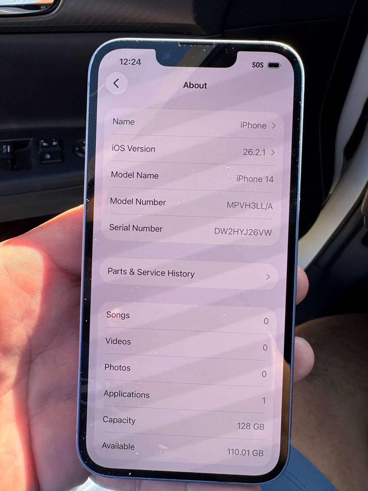 Apple iPhone 14 128GB Blue
- locked with AtT