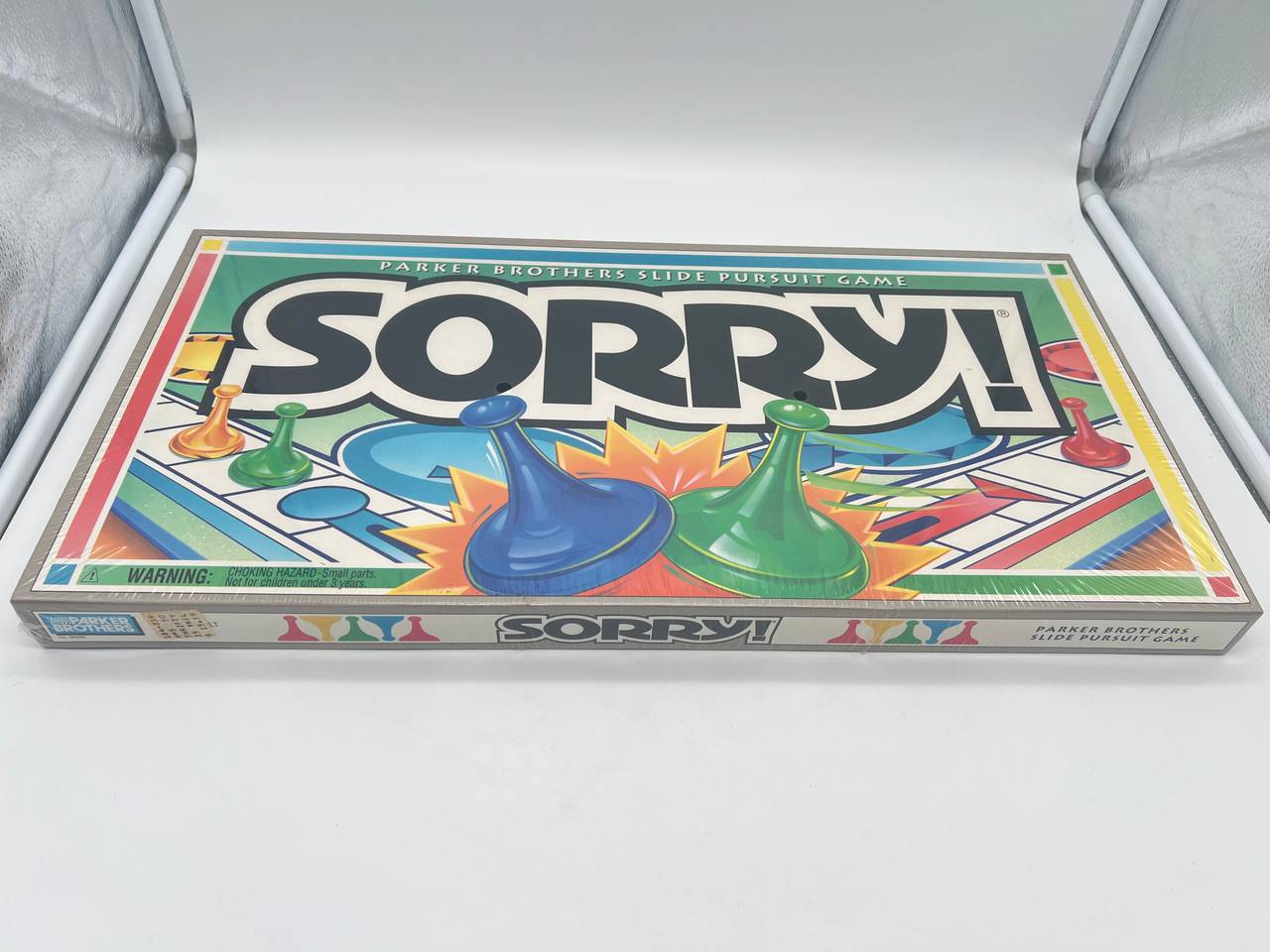 Vintage 1992 Parker Brothers SORRY! Slide Pursuit Game No. 00390 New Sealed
