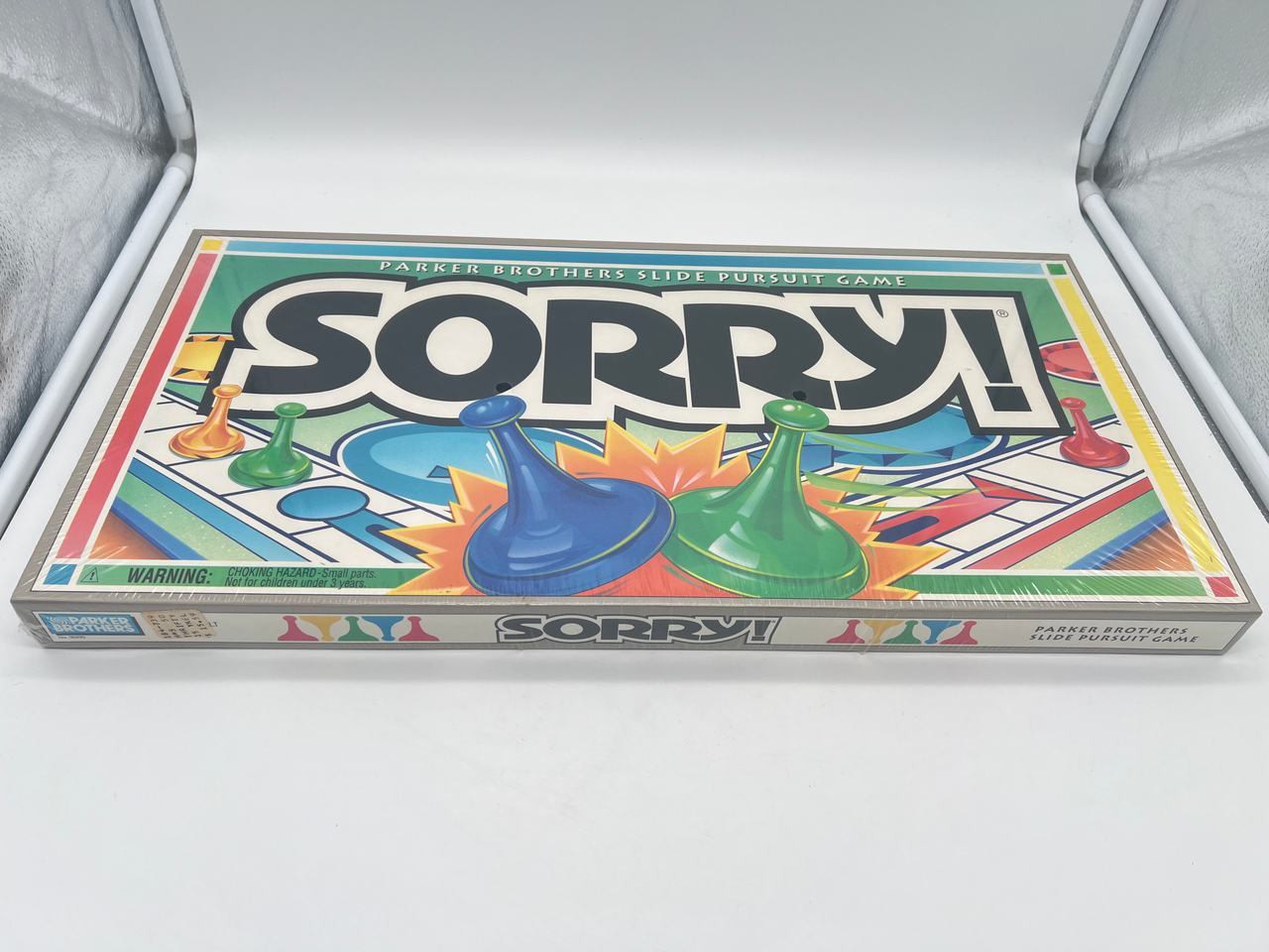 Vintage 1992 Parker Brothers SORRY! Slide Pursuit Game No. 00390 New Sealed