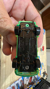Hot Wheels Mazda RX-7 Green Die-Cast Car - Image 5