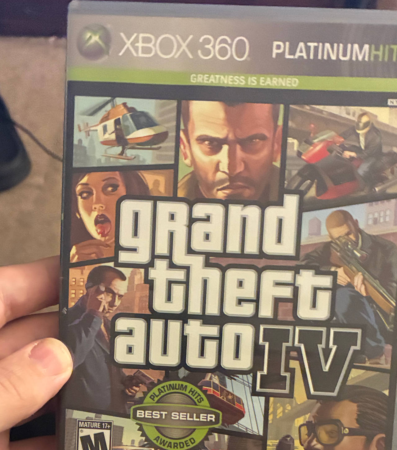 Grand Theft Auto IV (Xbox 360) Platinum Hits