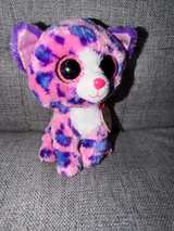Ty Beanie Boos Reagan the Pink Purple Leopard CLAIRES EXCLUSIVE - Image 7