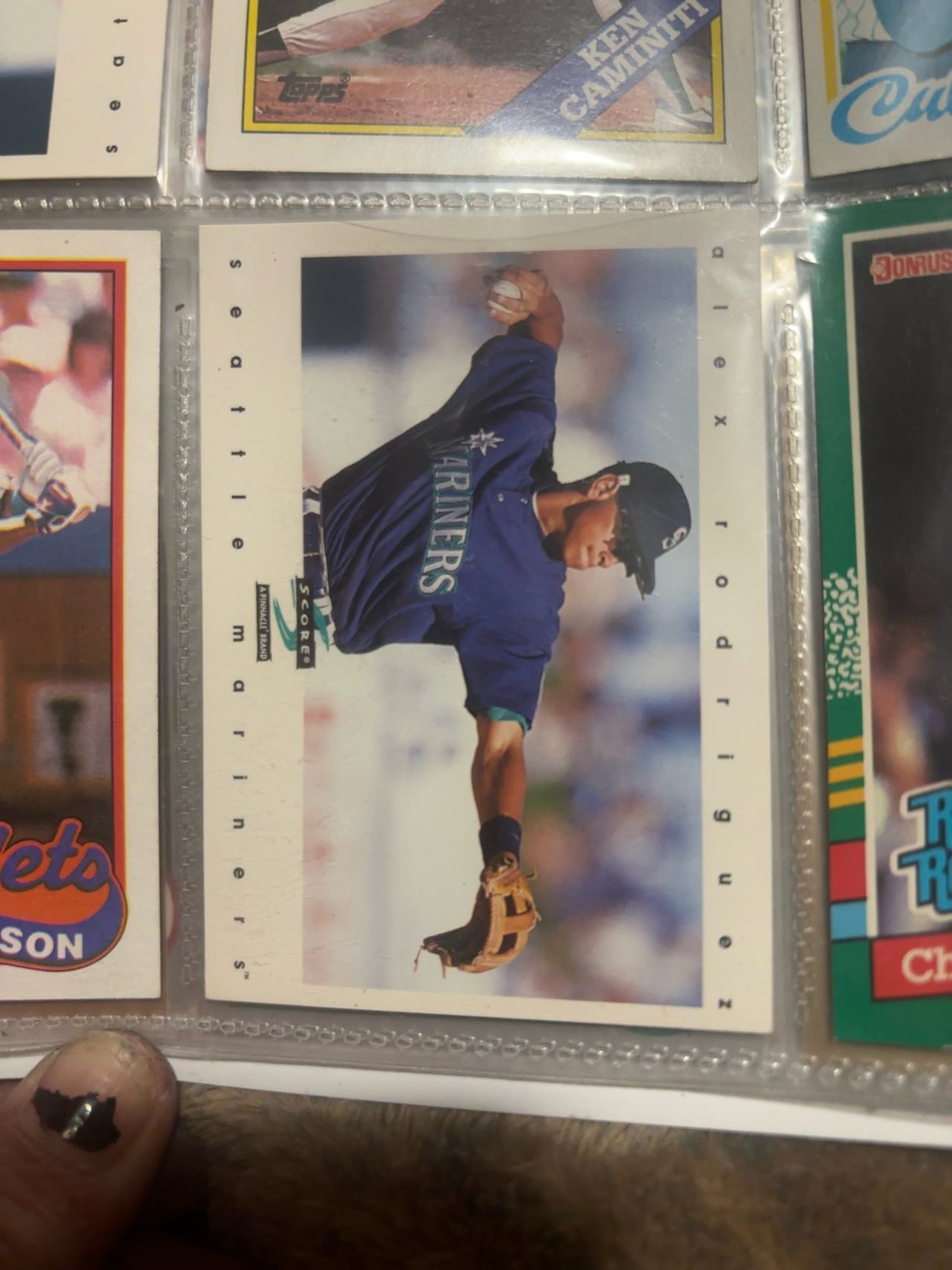 1997 Score Alex Rodriguez #95 Seattle Mariners Baseball Card