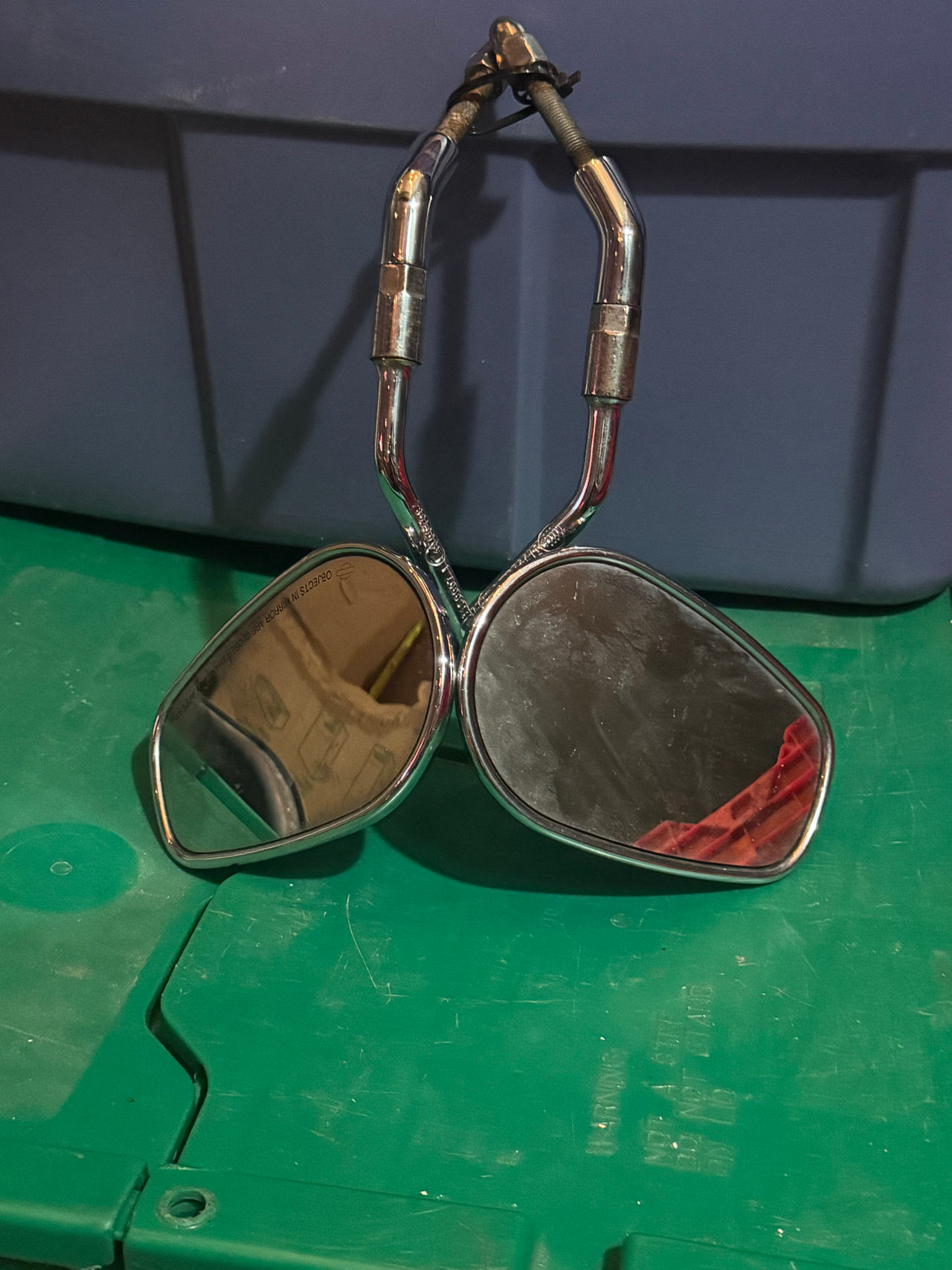 Harley-Davidson Chrome Tapered Mirrors
