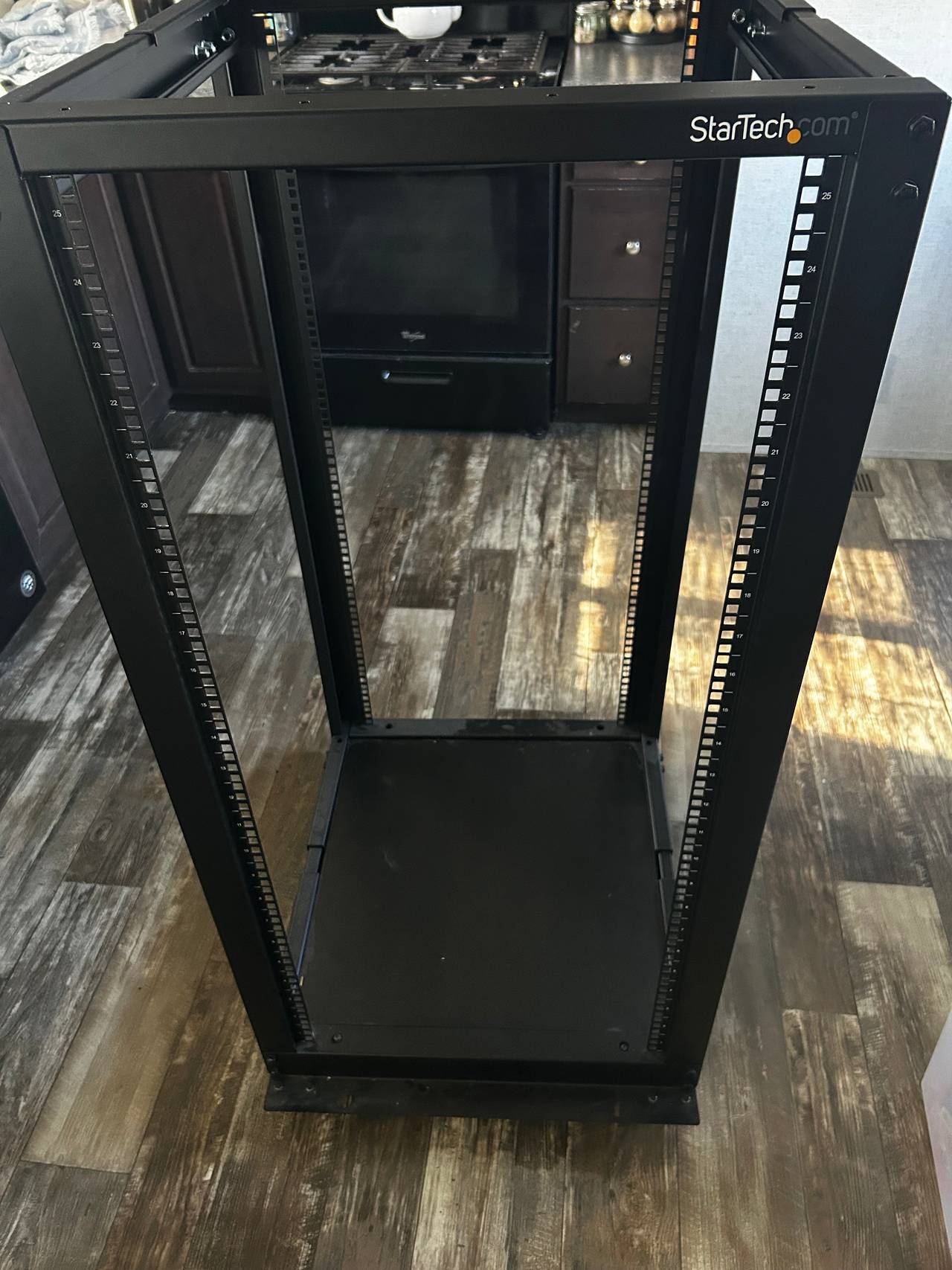 StarTech.com 25U 4-Post Open Frame Server Rack