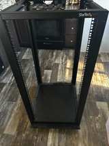 StarTech.com 25U 4-Post Open Frame Server Rack - Image 1
