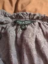 Lucky Brand Burnout Floral Tassel Top - Image 3