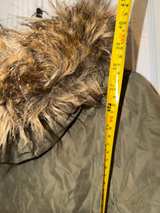 Abercrombie Fitch Sherpa Lined Military Parka Large - Image 8