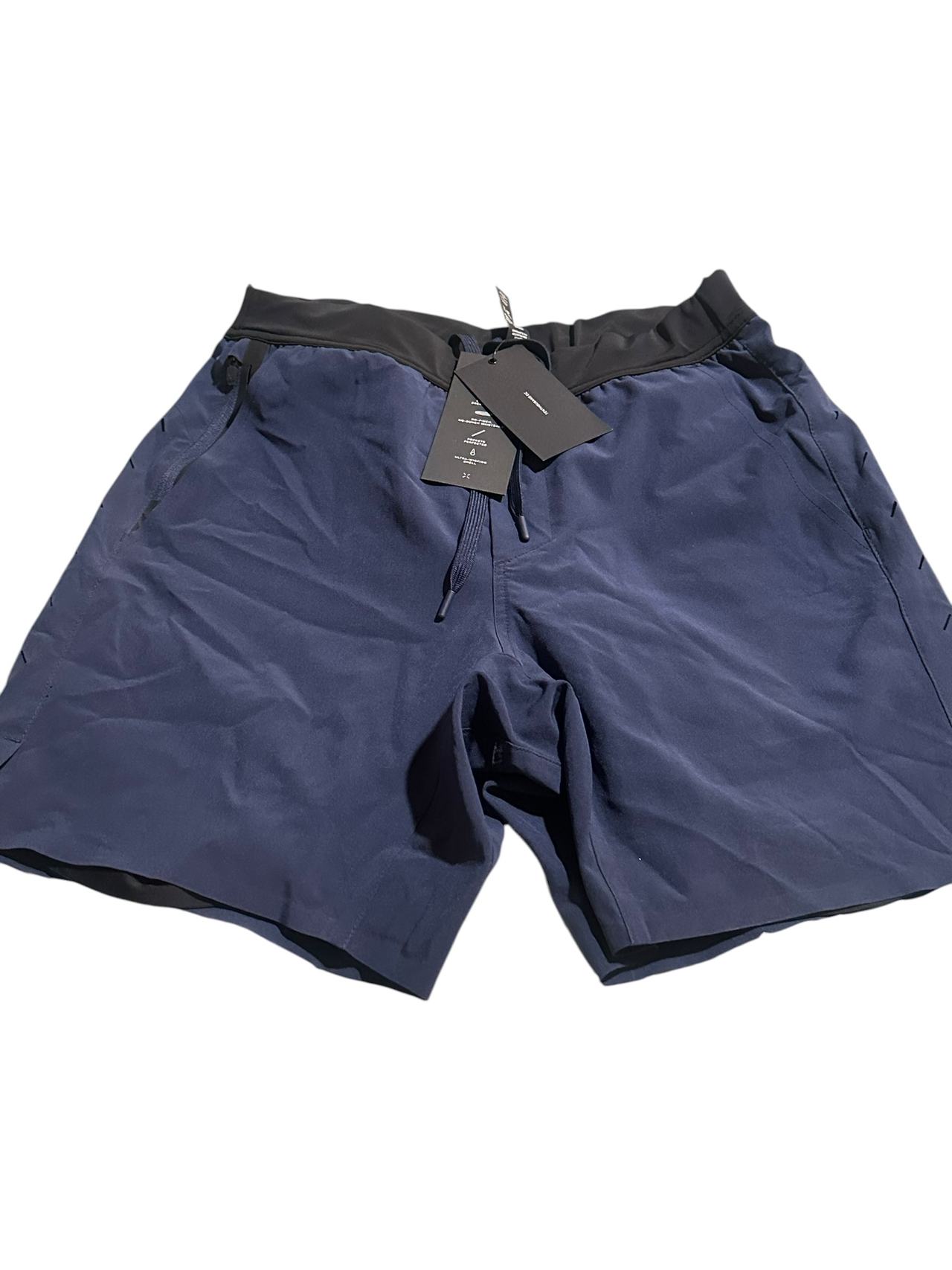 Ten Thousand Interval Shorts (No Liner) 7" Inseam Color Blue/Navy Size Small