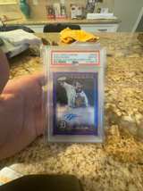 Topps Chrome 2024 Reese Olson Rookie Autograph Purple Refractor /250 PSA 10 - Image 1