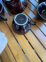 Calvin Klein Luna Mahogany Teacups and bowls set. - Image 1