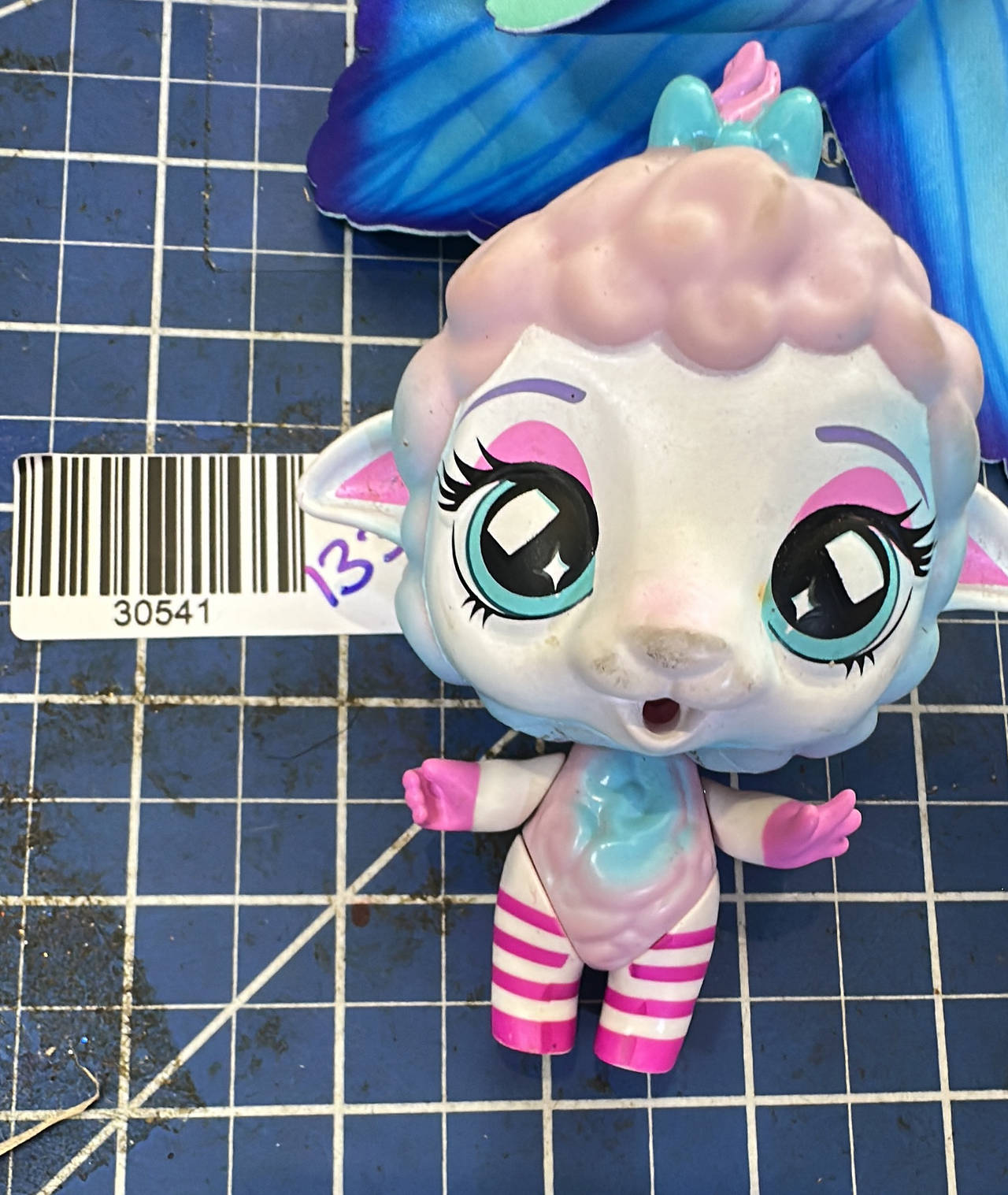 Bubiloons Animal Baby Lamb doll pink blue. 140