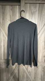 Lands' End Men's Super-T Mock Neck Shirt Medium - Image 3