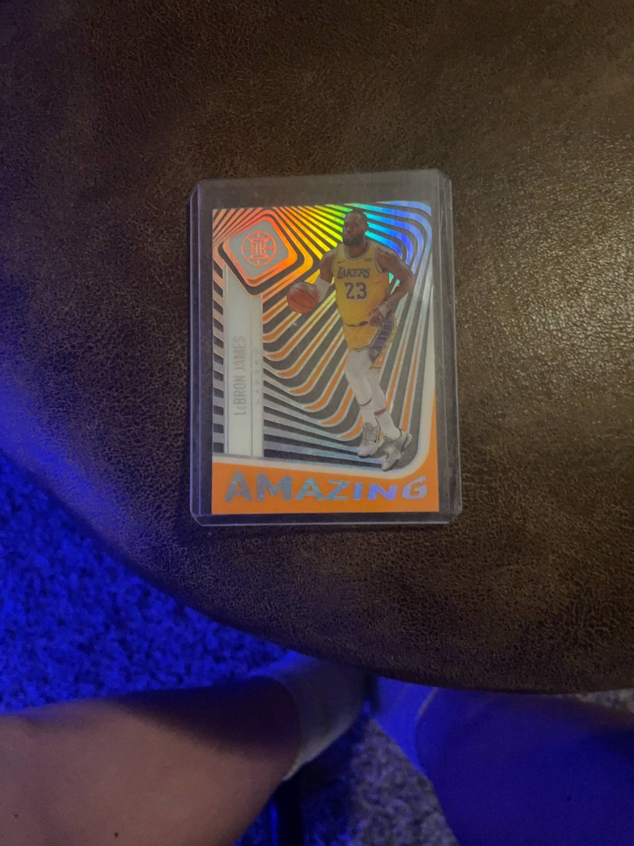 Panini LeBron James 2020-21 Illusions Amazing Sapphire #12