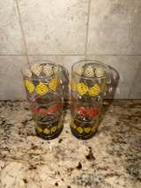 X2 lot Disney Polynesian Village Amber Tiki Glass cup set - Image 7