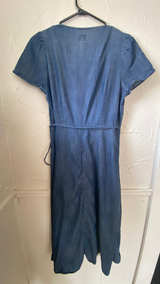 GAP Denim Wrap Dress - Image 4