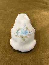 Fenton Blue Satin Frog Vintage Signed - Image 5