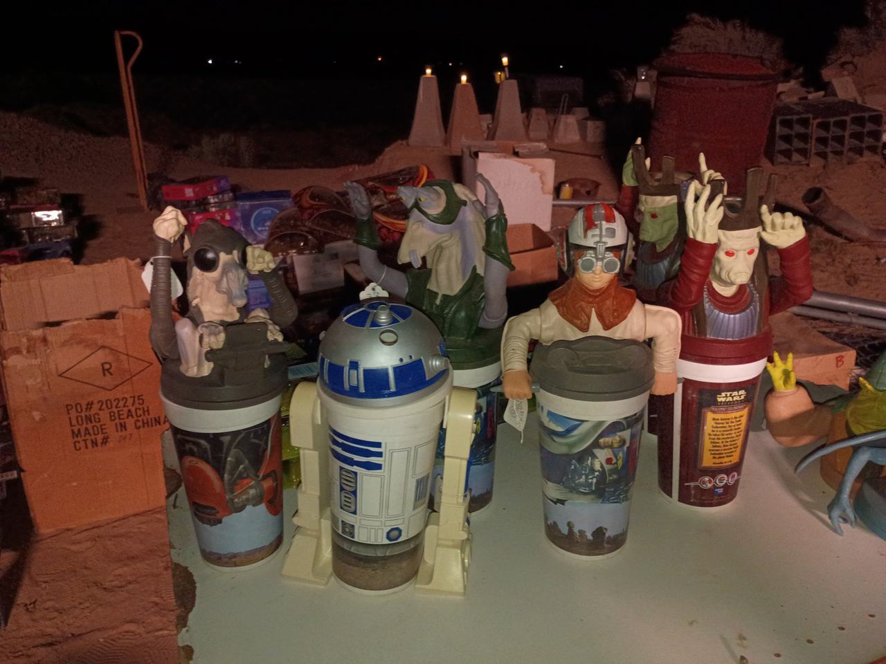 1999 Star Wars Episode I Promotional Cups and Toppers