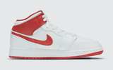 Air Jordan 1 Mid SE Rivals (Field Purple/White/Gym Red) - Image 4