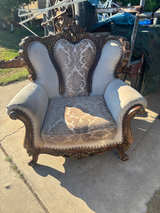 Victorian Style Armchair - Image 1