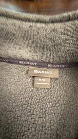 Ariat Men's Logan Sweater Fleece Jacket Medium - Image 5