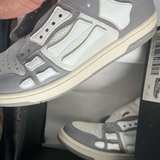 Amiri Skel Low-Top Grey Sneakers - Image 2