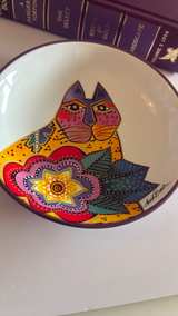Laurel Burch Fantastic Felines Ceramic Bowl - Image 5
