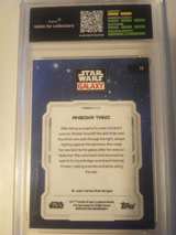 2024 Topps Chrome Star Wars Galaxy Ahsoka Tano #74 Degree 9 - Image 1