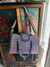 Hmong Style Embroidered Handbag - Image 1