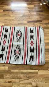 Southwestern Geometric Wool Runner Rug - Image 3