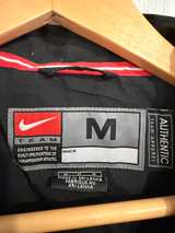 Nike Georgia Bulldogs Full Zip Windbreaker Jacket Black/Red - Image 3