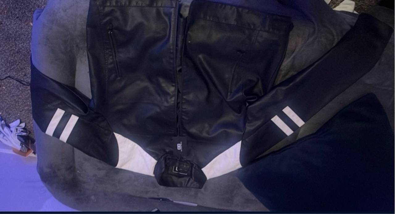 Black Leather Biker Jacket
