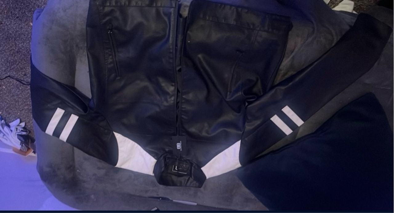 Black Leather Biker Jacket